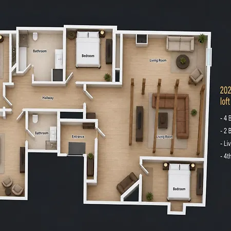 2026 New Built - 5 Units - 4br - 2br - Skb17 Aparthotel Bergen